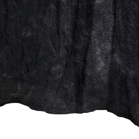 POL Black Distressed Lace Back Tank Top Size L - Picture 7 of 9